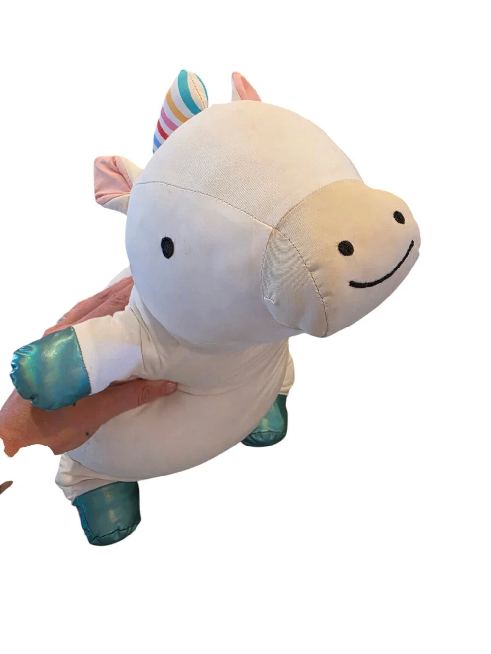 Pillowfort rainbow horse